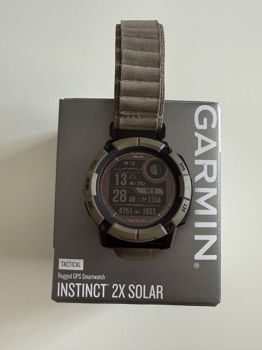 Garmin instinct 2x solar tactical