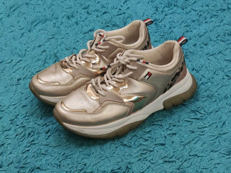 Adidasi/Pantofi sport Tommy Hilfiger - Gold/Rose