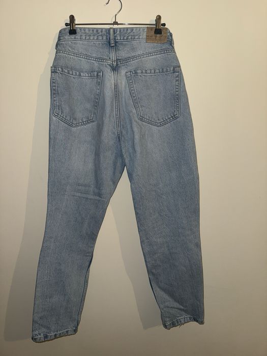 Дамски дънки Pull&Bear – размер 40, светъл деним