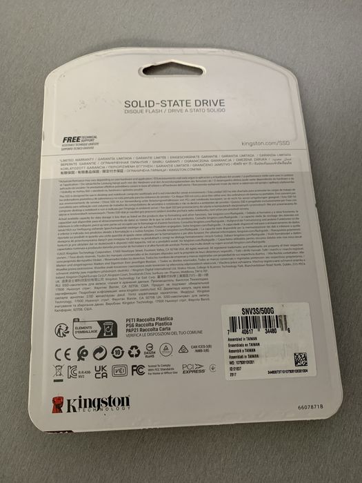 M2 ssd диск на 500 гигабайт