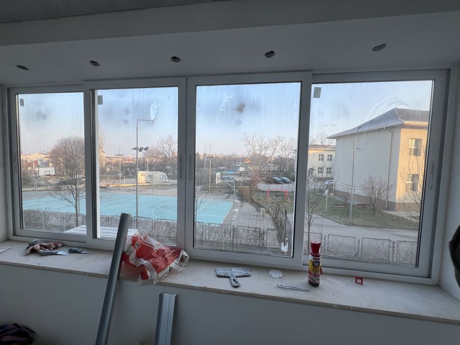 Алуминиева дограма плъзгащи прозорци като нова