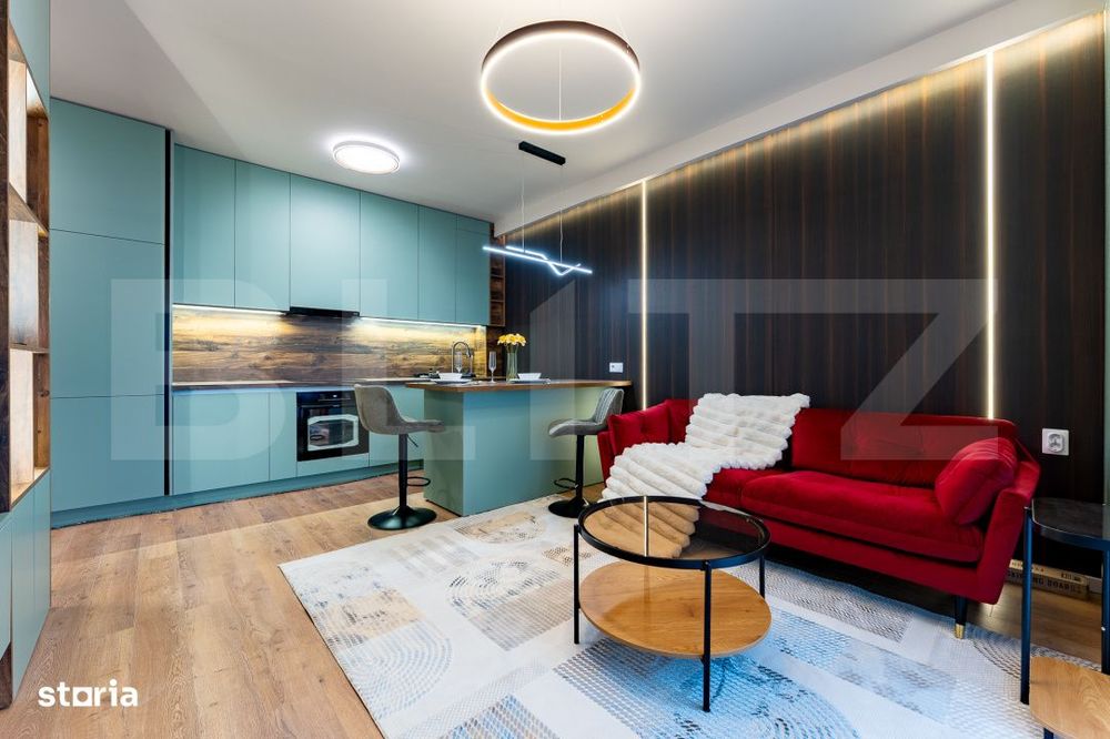 LUX Apartament 2 camere, 53 mp, etaj intermediar, lift, garaj, zona Er