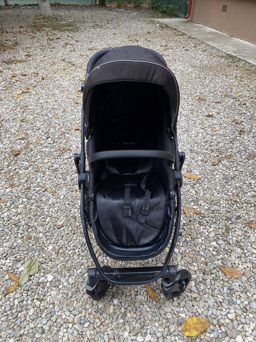 Vand carucior Graco Evo II 2 in 1 black grey