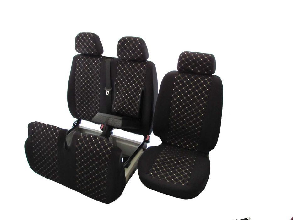 Калъфи за седалки 2+1 за Дукато Боксер Джъмпер Ducato Boxer Jumper