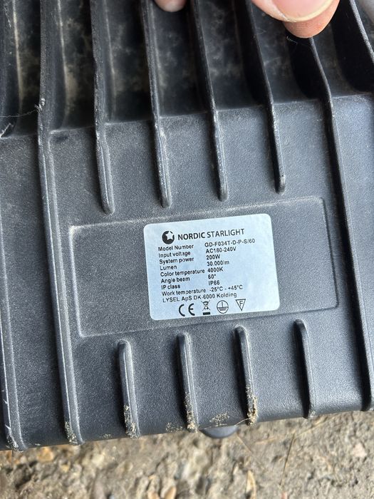 Lampa 200w, 30,000lmk