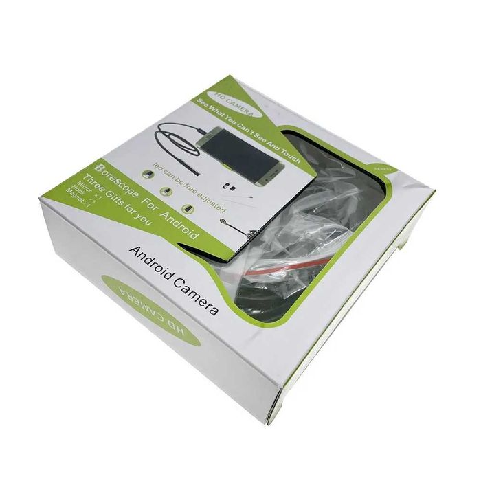 Эндоскоп/видеоэндоскоп IP67 FullHD с подсветкой Android Windows 2-10м.