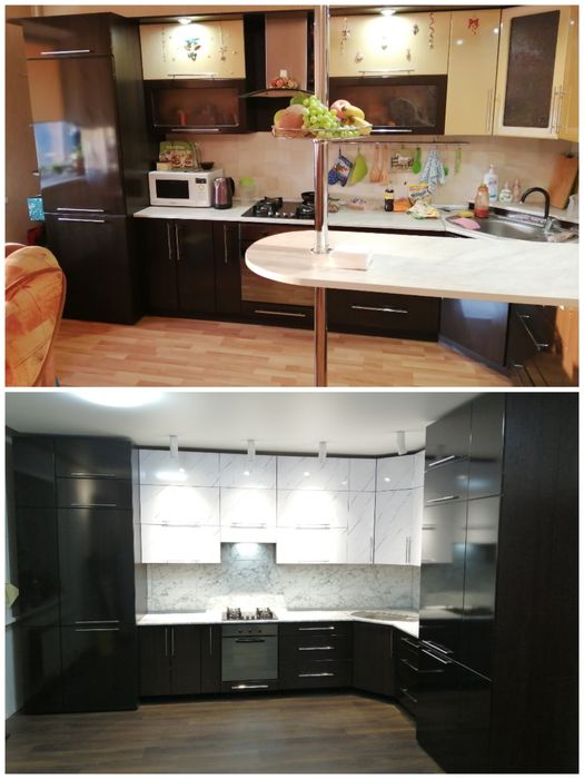 Замена МДФ фасадов