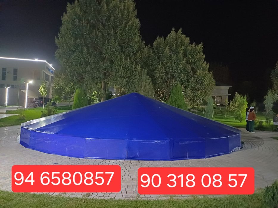 Бассен банер баннер тент bassen baner banner tent установка киламиз