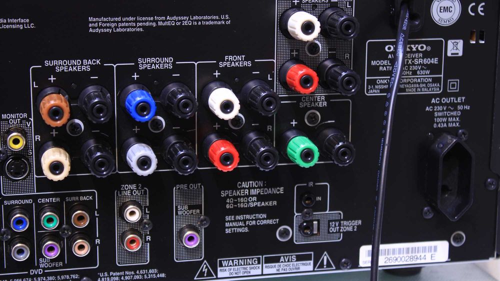 Statie/Tuner Onkyo,2x115W+telecomanda.