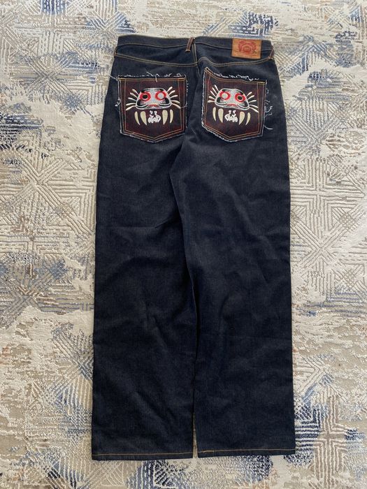 Джинсы в японском стиле “Red Monkey Jeans”