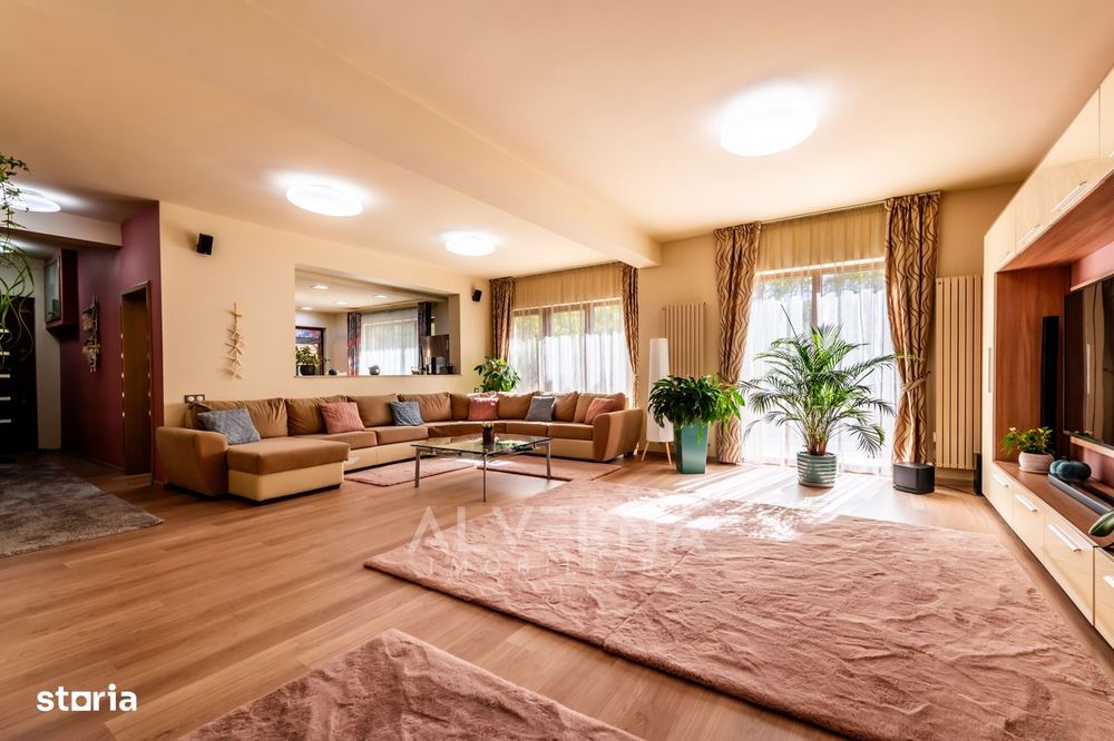 Casa individuala 268mp | 4 dormitoare + studio | 1100mp teren | Faget