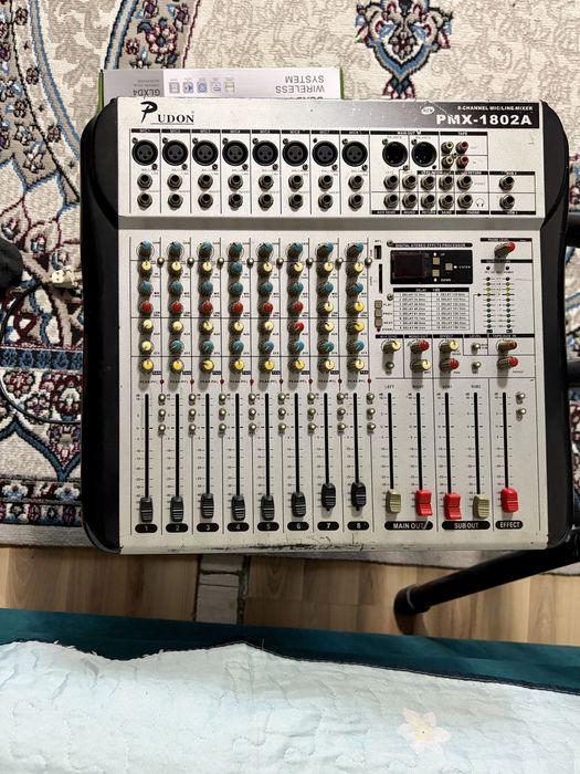 Активный микшерный пульт 500 ватт