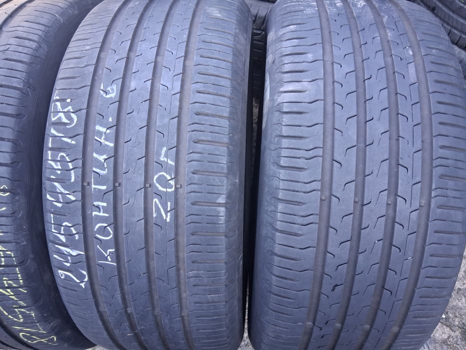 245 45 18 Континентал контакт 6  летни 4броя дот  2020г