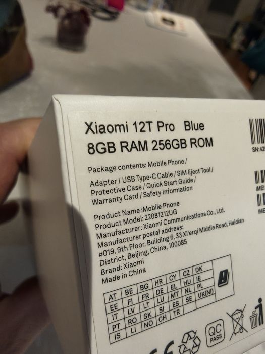 Xiaom8 12T Pro 8/256