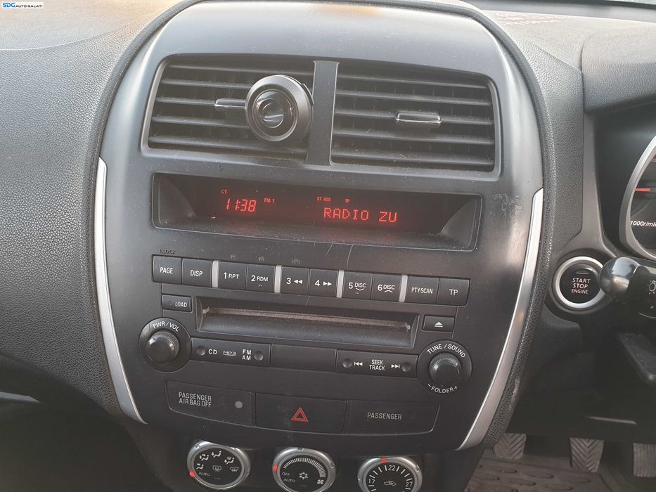 Interfata Fata Panou Butoane Radio CD Player Mitsubishi ASX 2010 - 2019 [K0682]