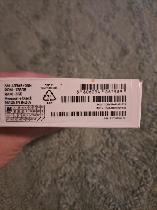 Samsung A33 5G , 128 G,6GB, nou, negru