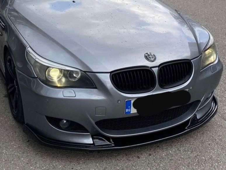 Преден Лип Hamann BMW E60 / E61 M5 Броня – Черен Гланц - Хамман М5