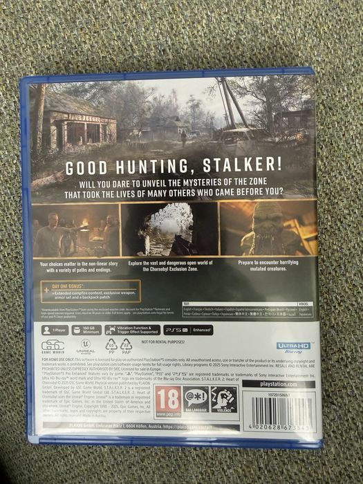 S.t.a.l.k.e.r 2 игра для пс 5