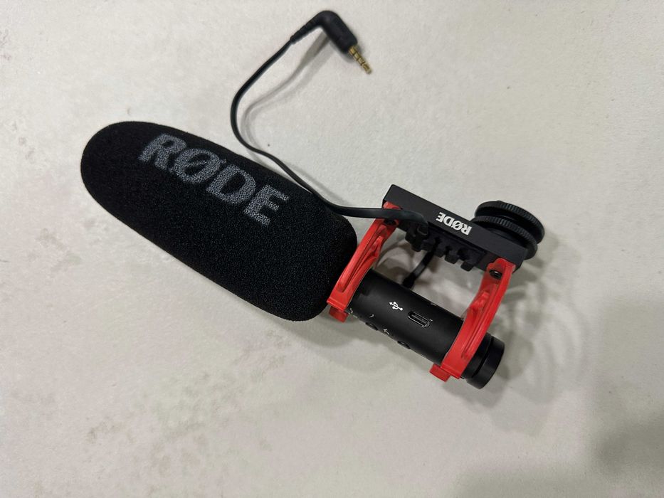 Microfon RODE VideoMic NTG - shotgun pentru camera si telefon, USB-C