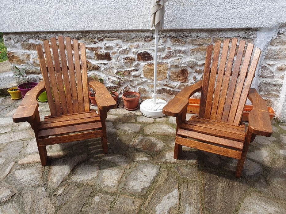 Градински стол масив