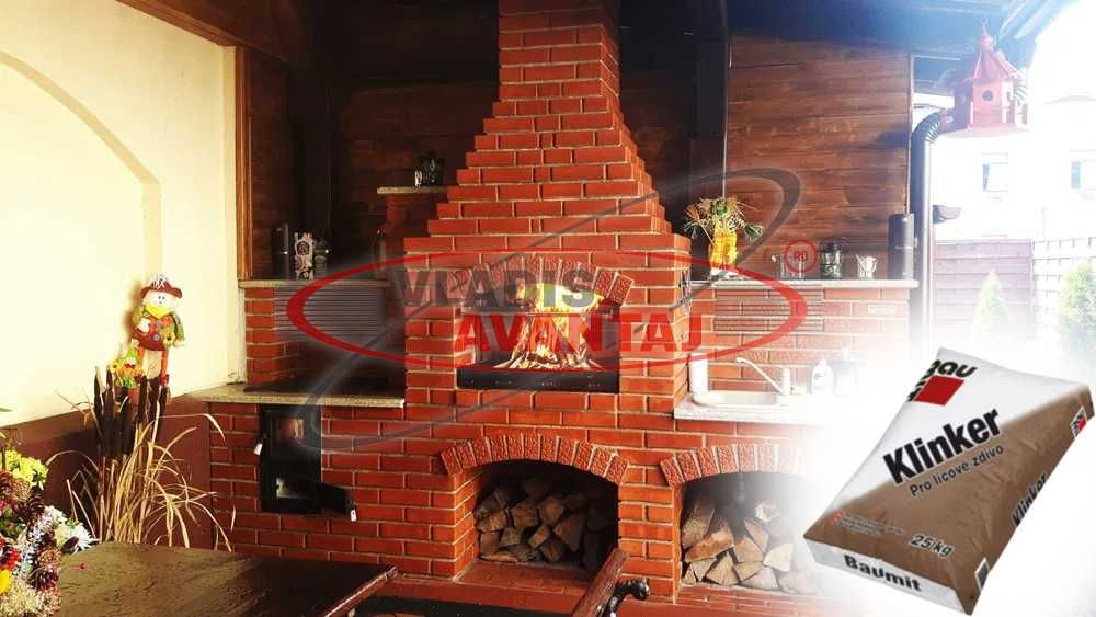 Mortar pentru zidarie - caramidă Klinker - Trimitem în toată țara