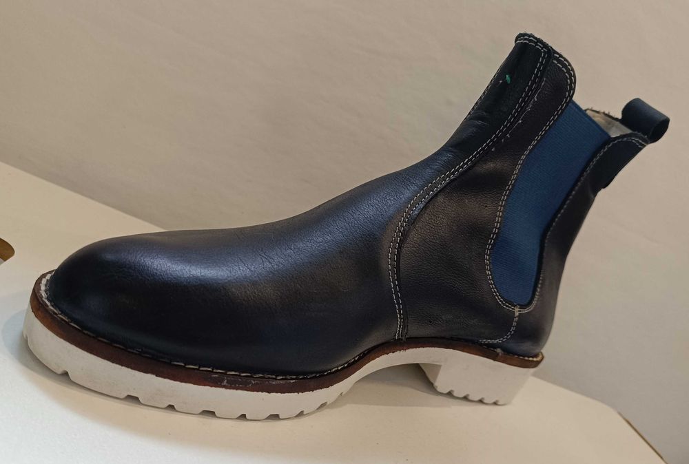 Ghete chelsea plain toe Lavoratione Artigianale NOI piele naturala