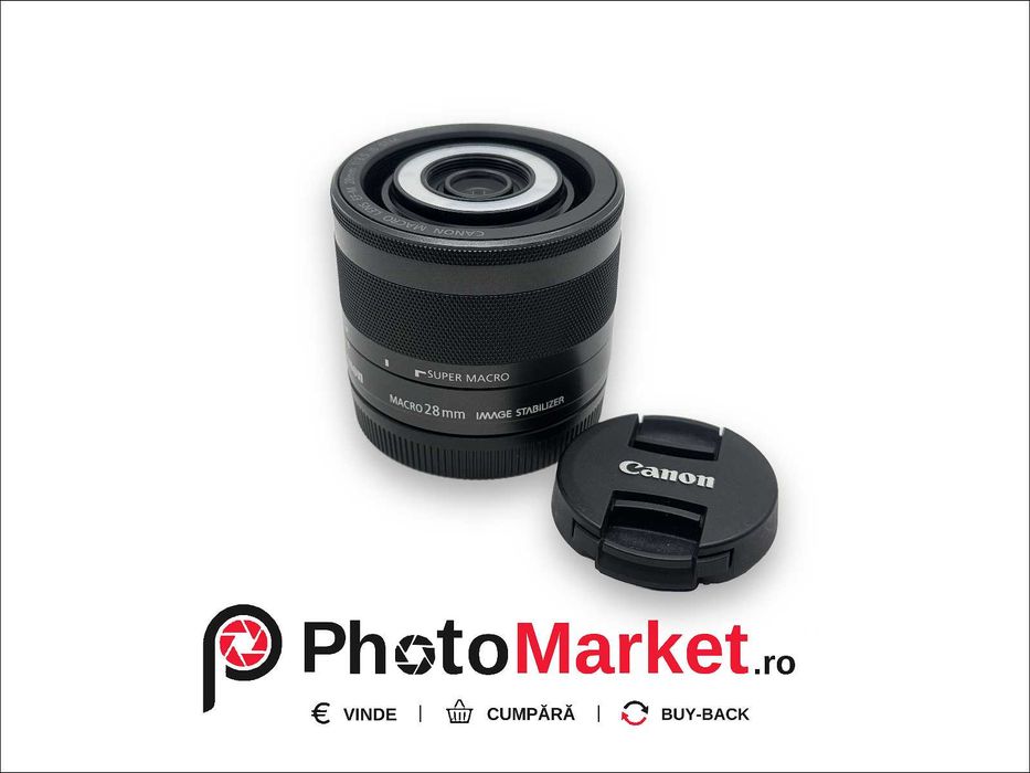 Canon EF-M 28mm IS STM MACRO - factura + garantie