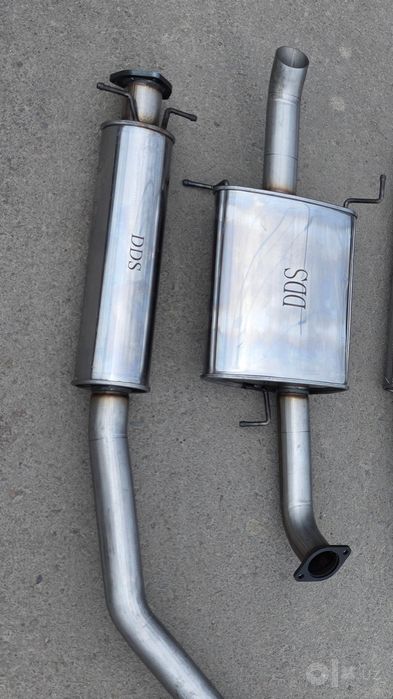 Глушитель Gentra / Lacetti 63 мм и 54 мм Паук 4-2-1 Gentra Паук 4-2-1