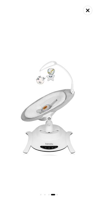 Set 2 in 1, Balansoar si landou, Lionelo, Bella, Rotative 360, Ecran tactil si telecomanda, Electric, Scaun reglabil 6 miscari unice5 vitezeCu melodii