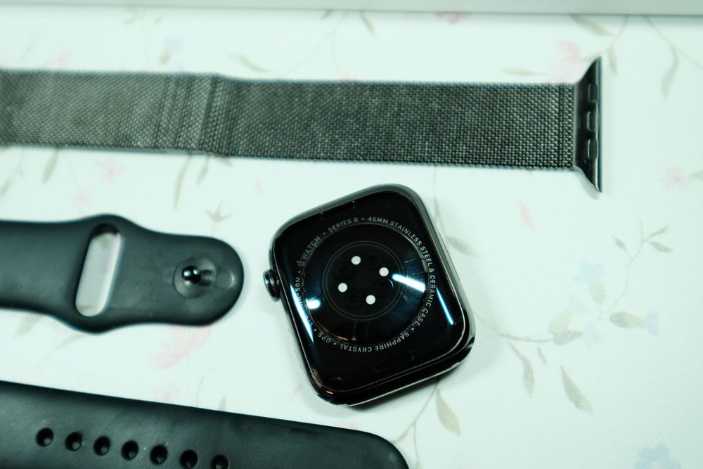 Apple Watch 8 45MM Stainless LTE | Гаранция 2028Г