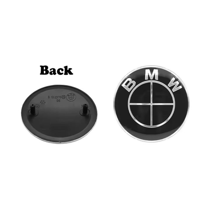 Embleme față spate capota portbagaj BMW 74mm 82mm E60 E90 F01 F10 F30 F36 F15 F16 G05 G20 G30 G11 G12