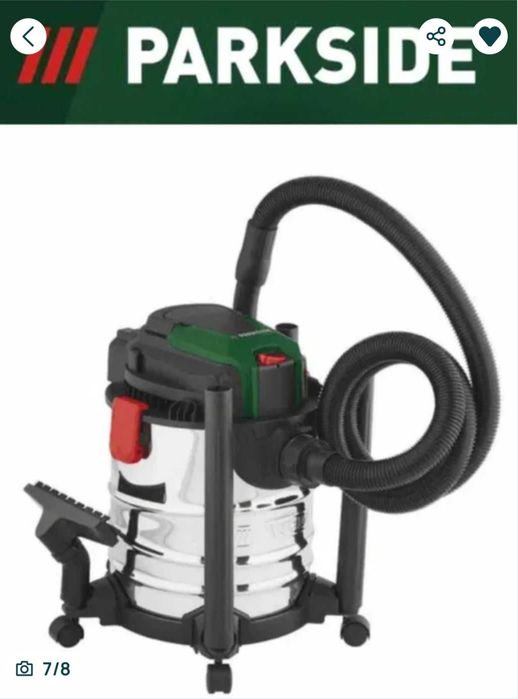 Aspirator umed/uscat PARKSIDE PWD 12 B 1  NOU - Sigilat - 199 Lei