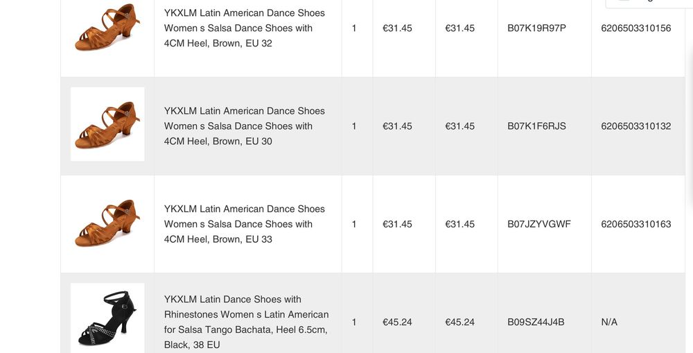 Детски обувки за танци размер 30, 32,33