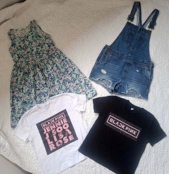 Лот Black Pink 8-10 год. Reserved, H&M