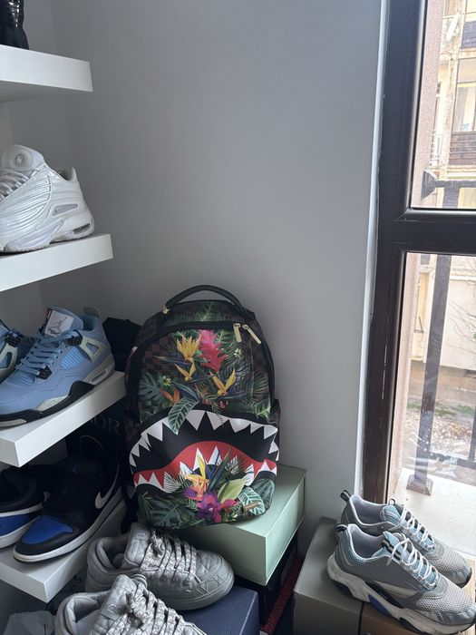 sprayground backpack chrome hearts lanvin shoes nike tech fleece