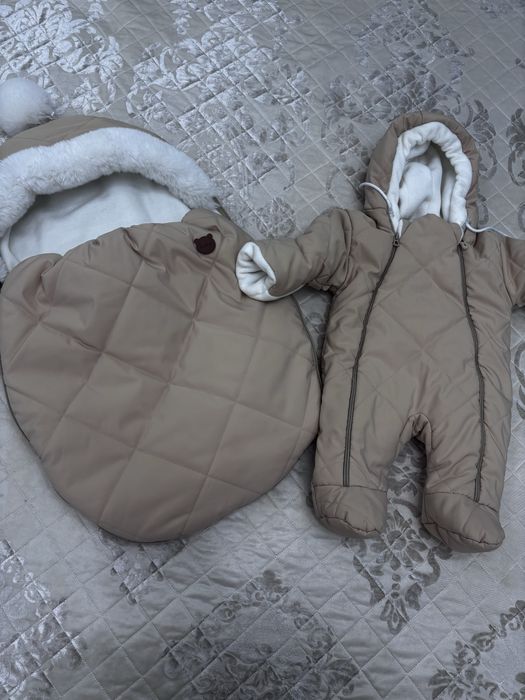 Конверт комплект бежевый в отличном состояние