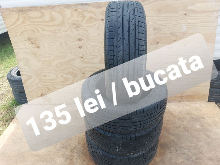 135 lei bucata! Set anvelope de vara 225 55 r18 Bridgestone Dueler