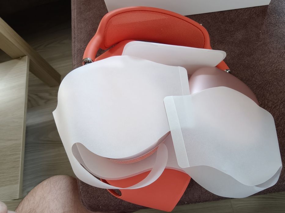 Casti Apple AirPods Max Orange - Noi, doar desigilate