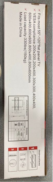 Кронштейн для телевизора  55"-120"