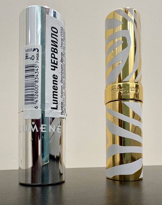 Две червила, Sisley, Lumene