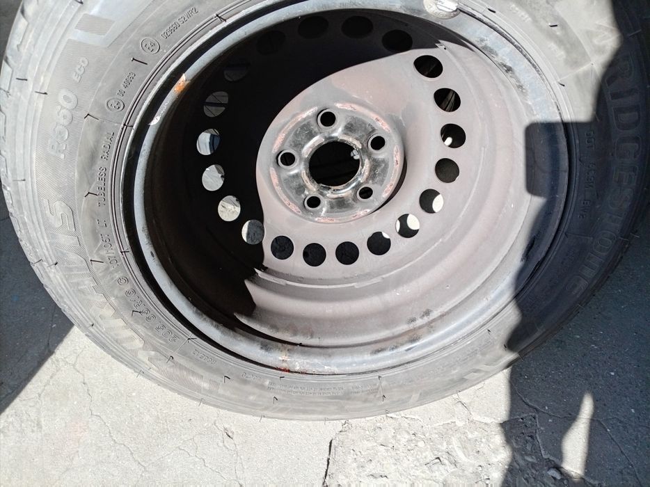 Джанти с гуми 5х120 R16  VW T5 4бр.