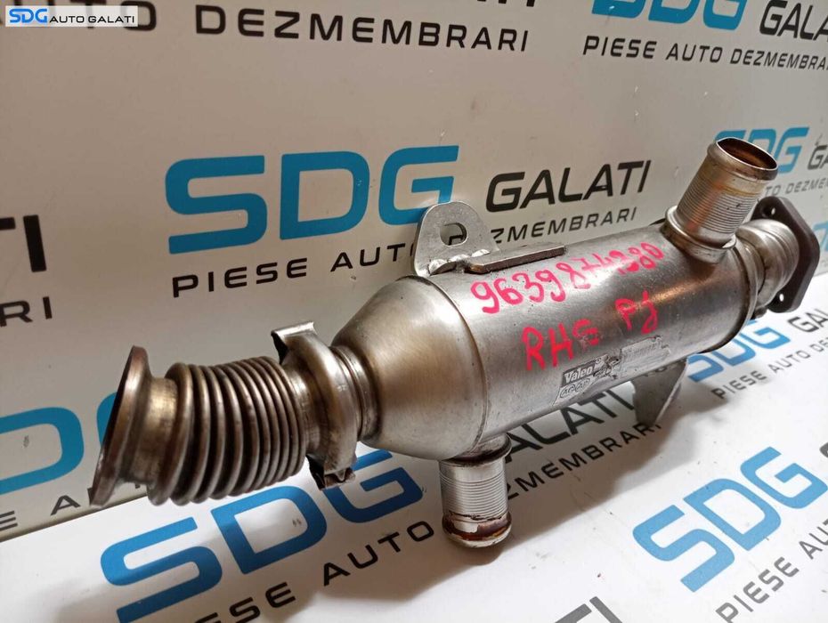 Racitor Gaze EGR Peugeot 307 2.0 HDI RHS 2001 - 2008 Cod 9639874380 [M6774]