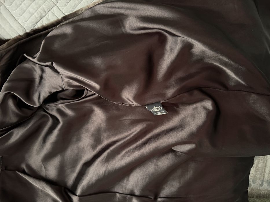 Шуба натуральный мутон