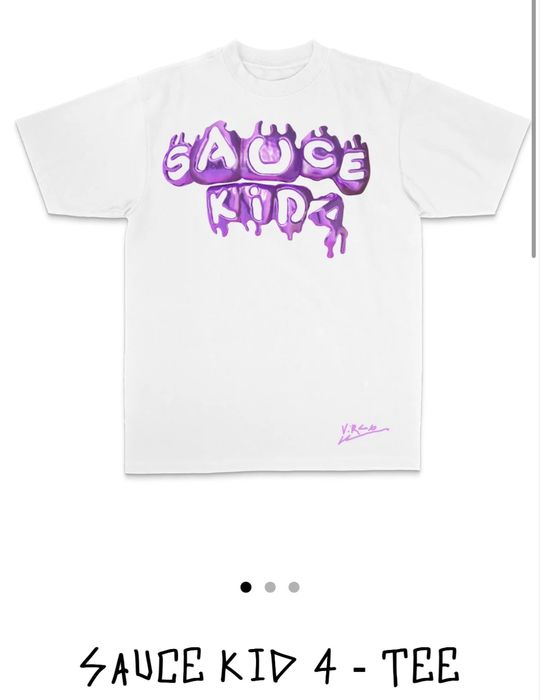 V:RGO SAUCE KID 4 - TEE бяла тениска