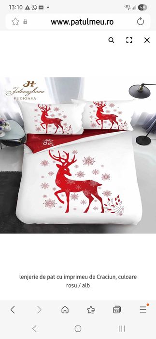 Lenjerie de pat Craciun