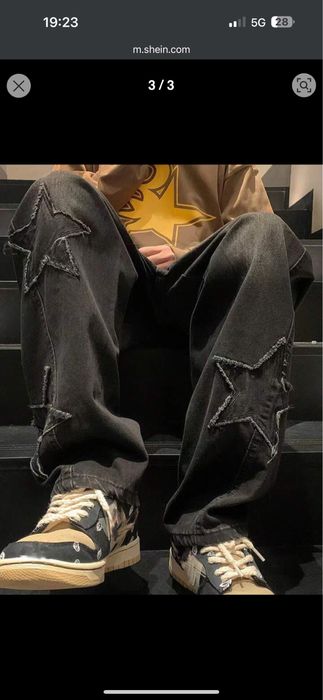 Черни мъжки дънки