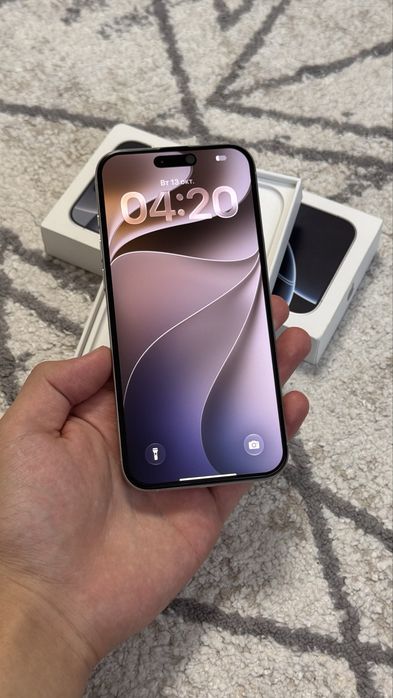 iPhone 16 Pro Max 256гб АКБ 100% на гарантии