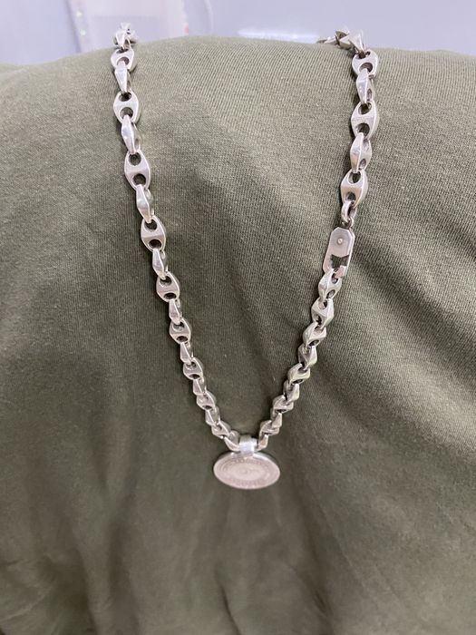 Продам серебрянную цепь