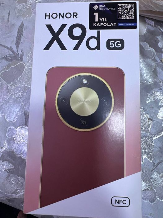 HONOR X9d qizil rangi