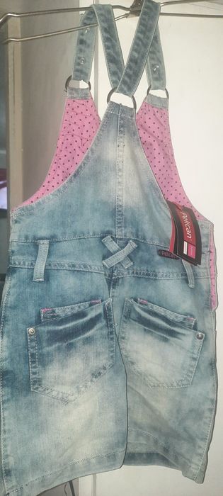 Джинсовый сарафан